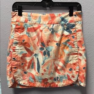 Floral Print Women's Skort